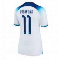 Ženski Nogometni dresi Anglija Marcus Rashford #11 Domači SP 2022 Kratek Rokav